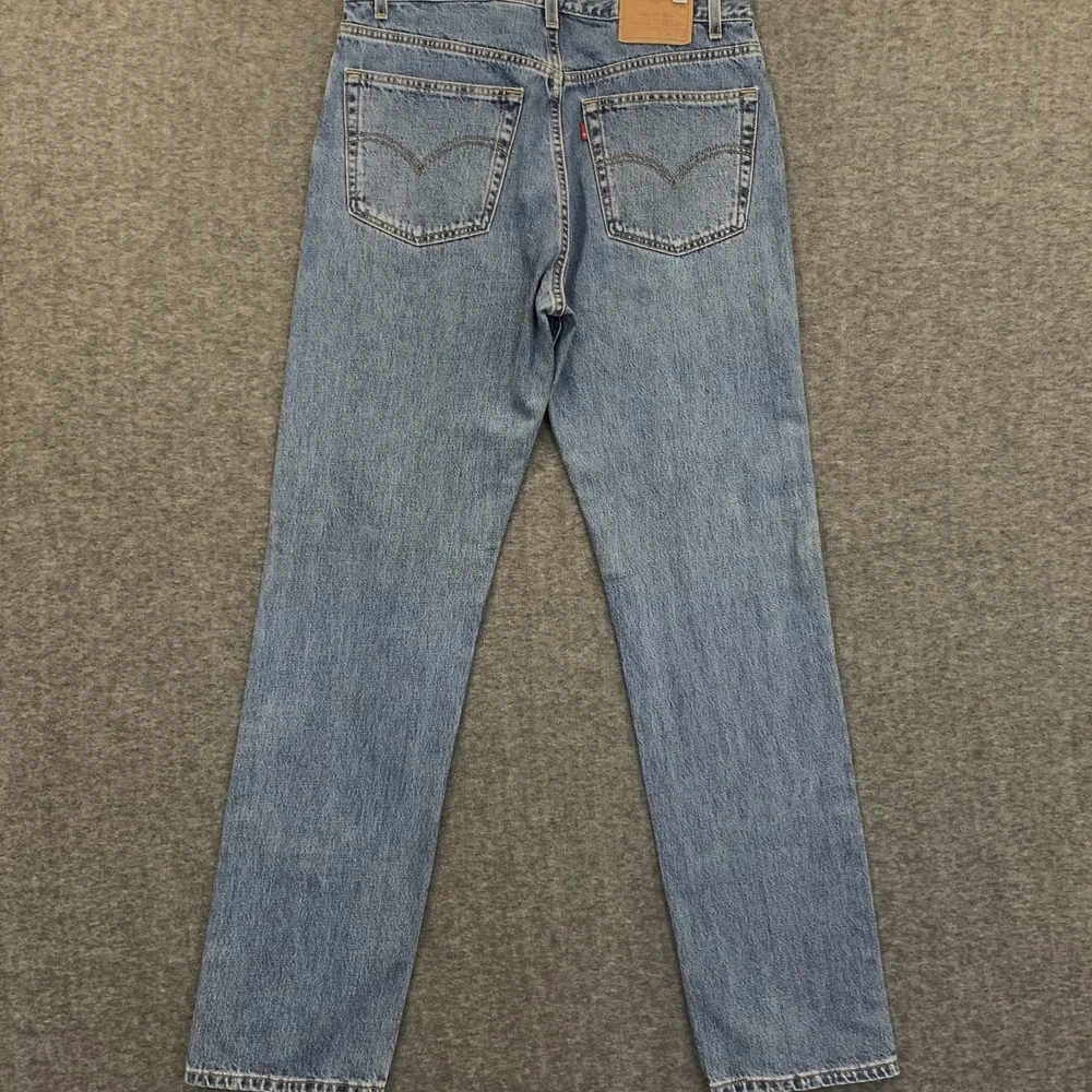VTG Y2K Levi's 505 Jeans 34x36 Regular Fit Denim‎ Medium Light Wash Long Inseam